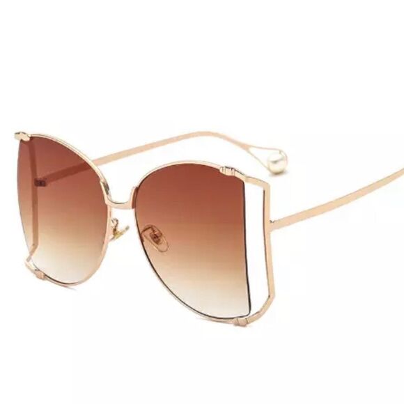 Brown - Fashion Sunglasses 